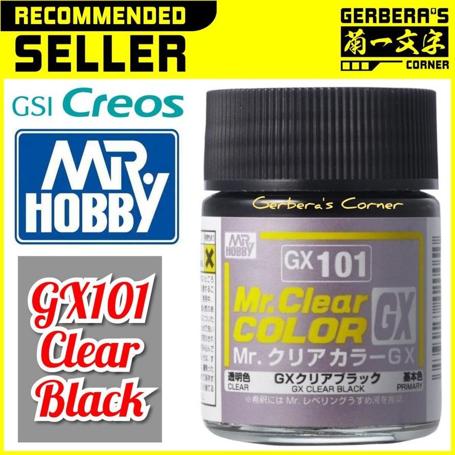 

Mr Color GX101 Clear Black - Mr. Hobby - Lacquer Paint Terlaris