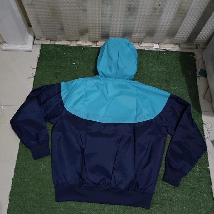 Murah NikeOriginalMaleWindrunner Jaket Classic Navy Green BnwtResmi