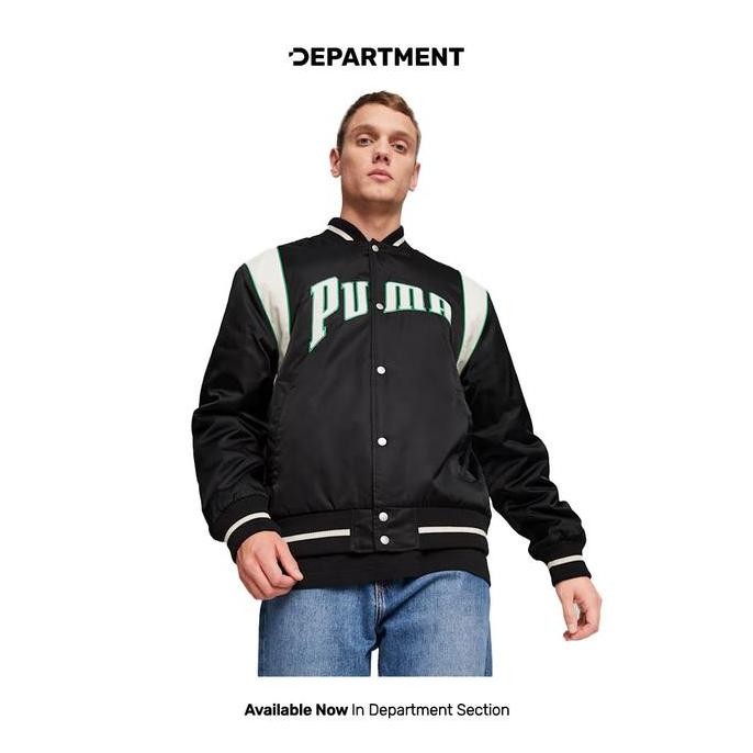 Murah Jaket Pria Puma Team Varsity 62369101 Original