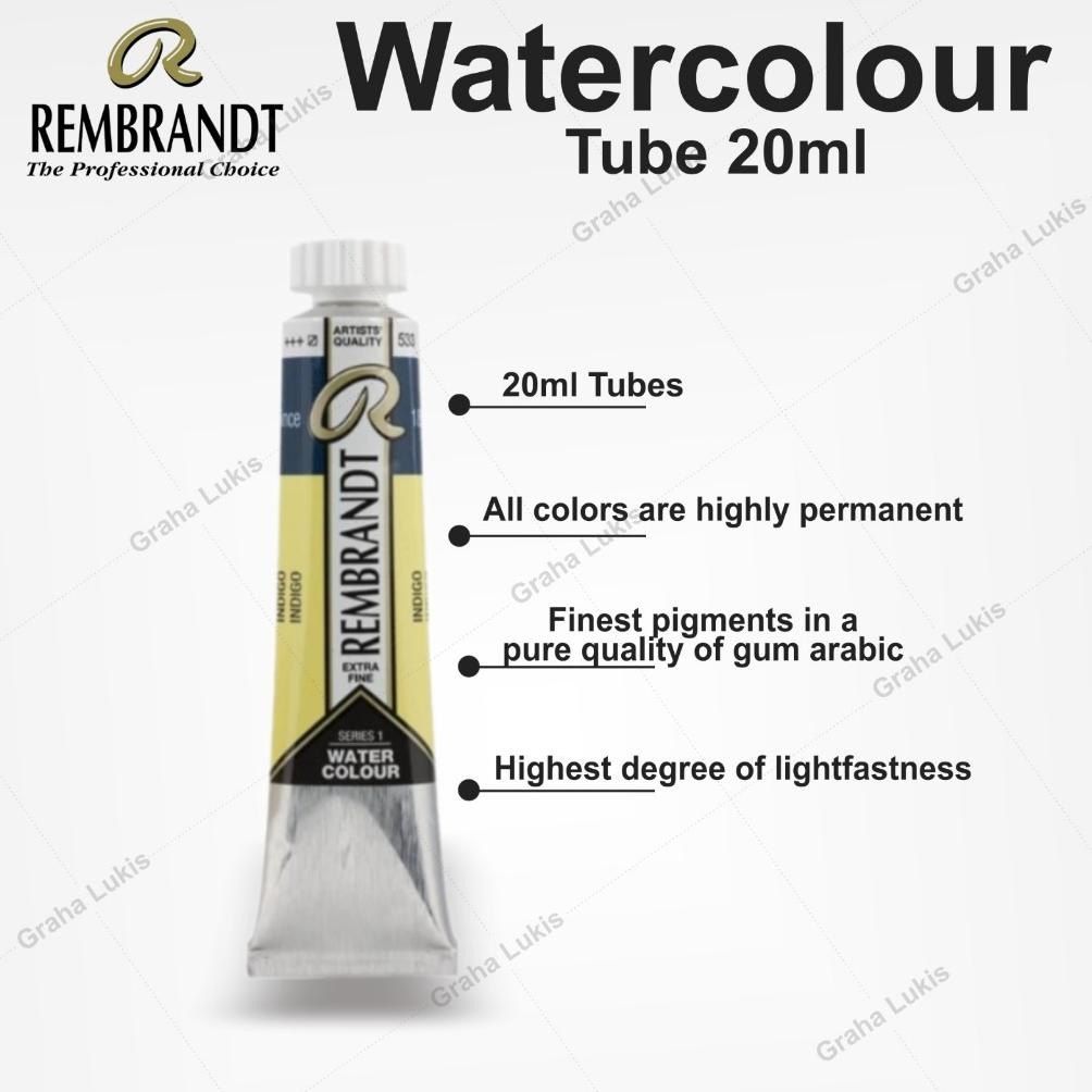 

Rembrandt Watercolour Tube 20ml Terlaris