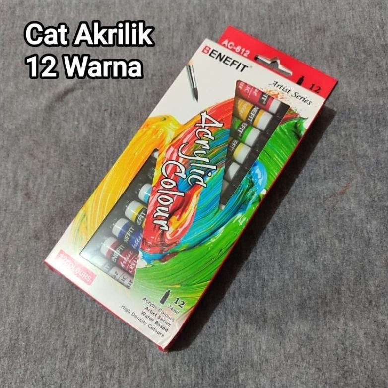 

Cat Akrilik BENEFIT 12 Warna Terlaris