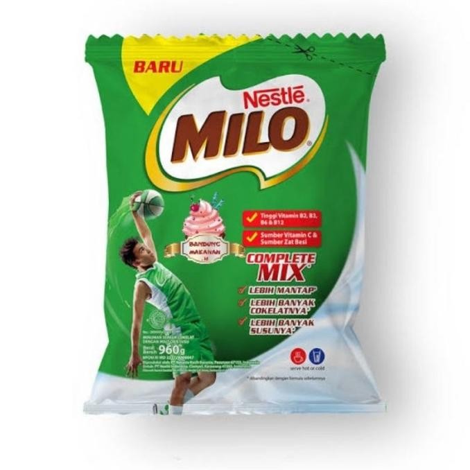 

(Expert) MILO COMPLETE MIX - 960gr