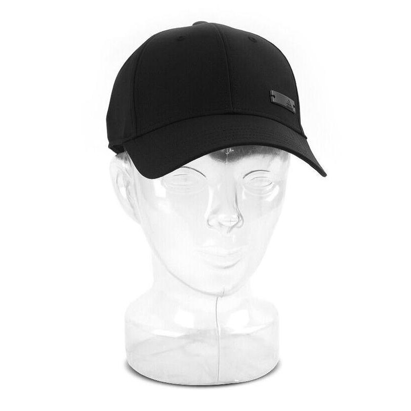 Grosir Ib3245 Adidas Lightweight Metal Badge Black Cap Topi Original 100%