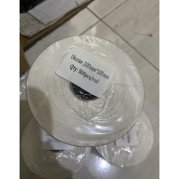 

Kertas Thermal Sticker Label 100 x 100 mm Print Resi Stiker Resi RB07