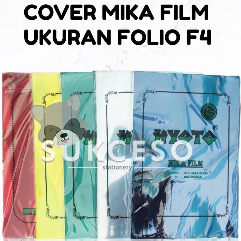 

Mika Jilid Ukuran Folio Varian Warna (PER PAK) ISI 100 LEMBAR RB07
