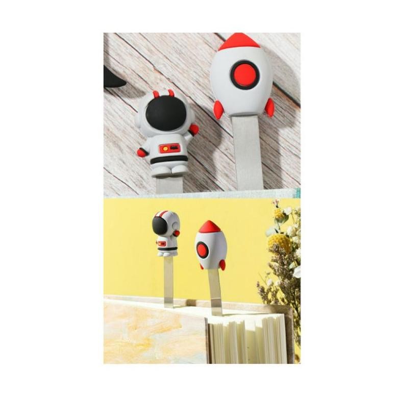 

Pembatas Penanda Buku Metal Bookmark Set (2pcs) Lucu Unik Simple Praktis Decor RB07