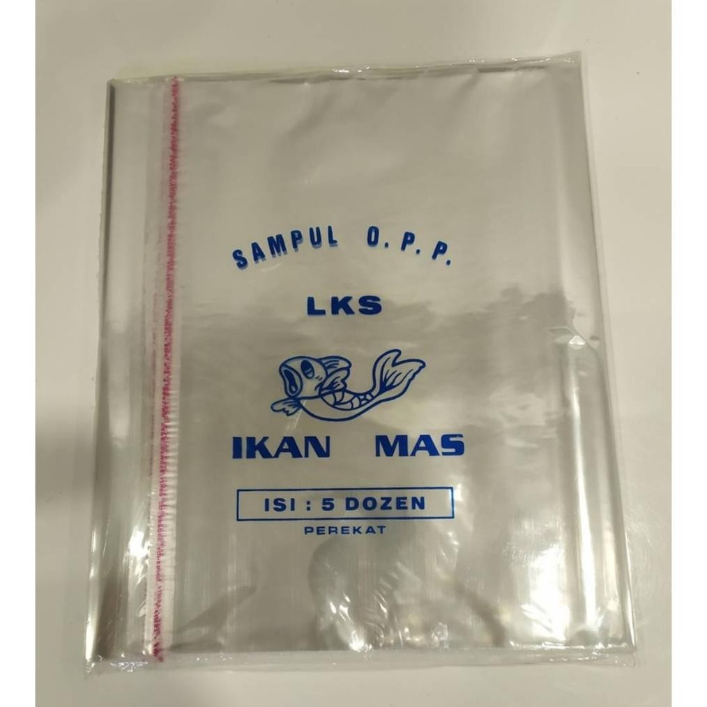 

Sampul Plastik F4 / Folio - LKS Ikan Mas Biru Isi 60 RB07