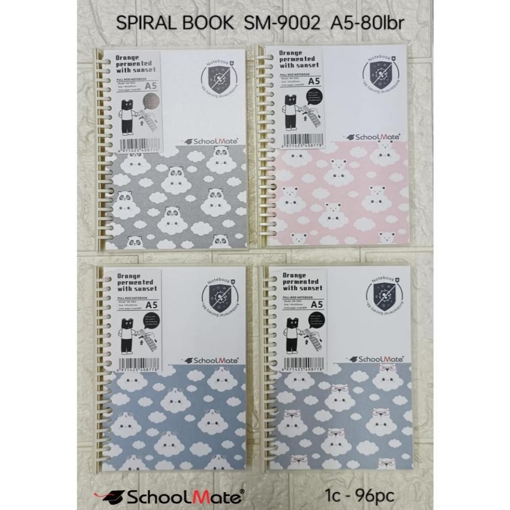 

buku map binder ring gading socket atas ( isi ulang bs) ukuran a5 kode 900 schoolmate adam isi 80 lembar RB07