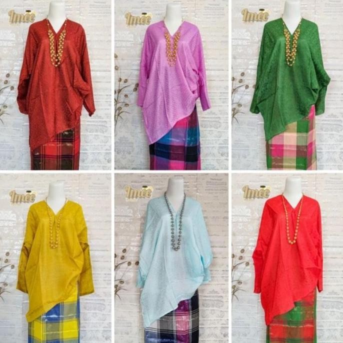 Terbatas Set Baju Bodo Dan Sarung / Set Baju Adat Bugis Makassar Terlaris