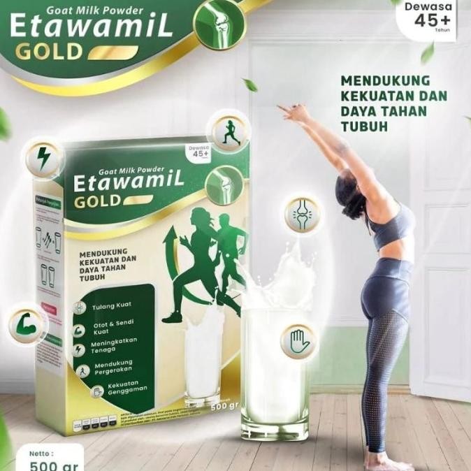 

(Expert) ETAWAMIL GOLD susu kambing etawa bubuk cegah osteoporosis sendi tulang