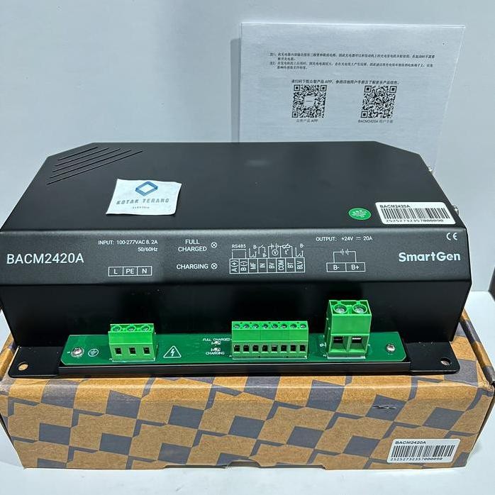 

Terlaris Battery Charger Smartgen Bacm2420 24V 20A Bacm 2420 Cas Aki Genset Ori