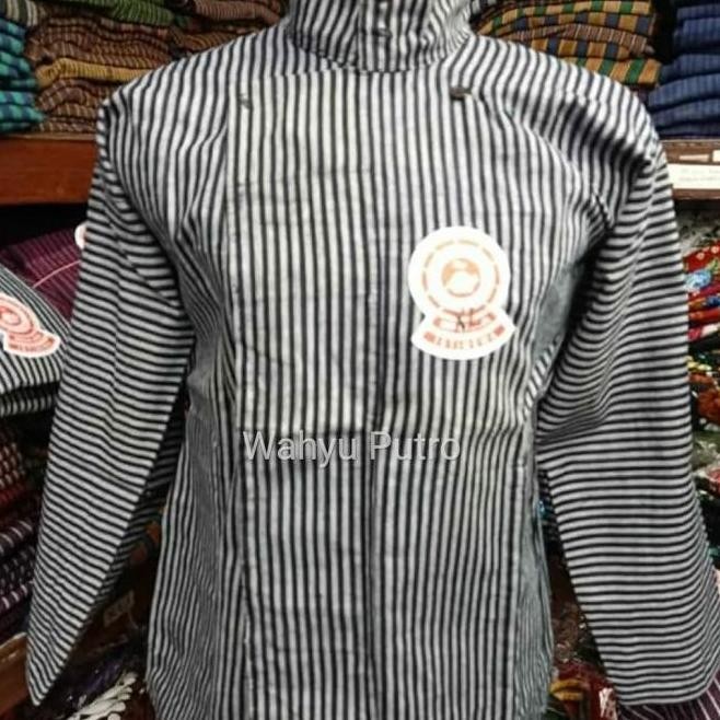 Surjan Lurik Baju Adat Jogja Seragam Batik Baju Dalang Walisongo