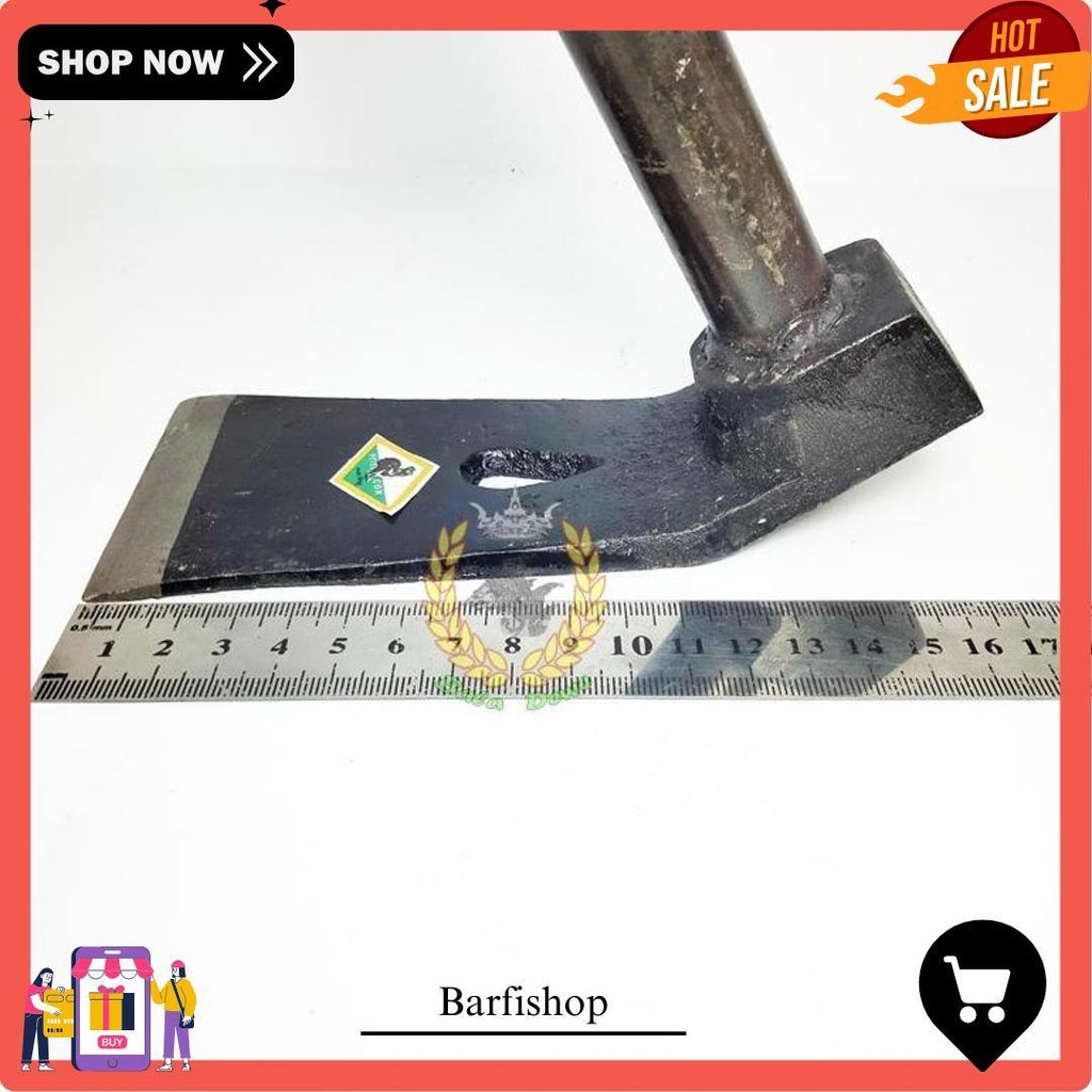 Petel Gagang Besi / Banci Pethel Cangkul Tukang Kayu / Perimbas Kayu Cangkul Mini Original Produk