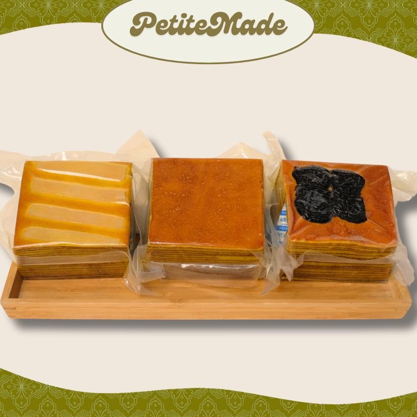 

Petite Made Lapis Legit Vacum Wisman 10X10 Free Dus Non Hardbox