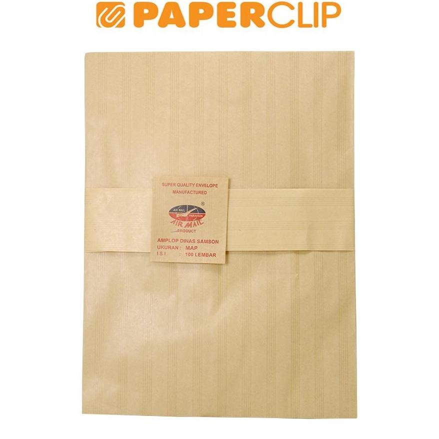 

Baru Amplop Coklat Samson 21315 Ukuran 29x39 cm - Isi 100 Lembar
