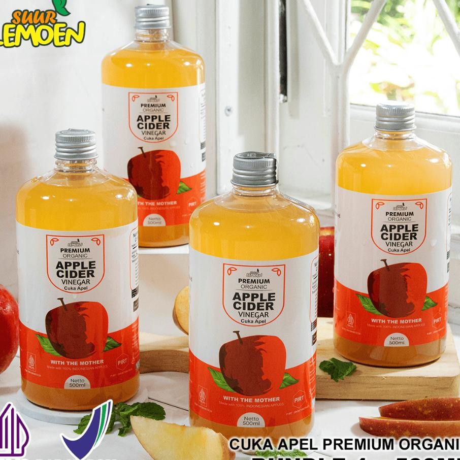 

Suur Lemoen Cuka Apel Paket Hemat 2 Liter Vinegar With Mother Untuk Kesehatan