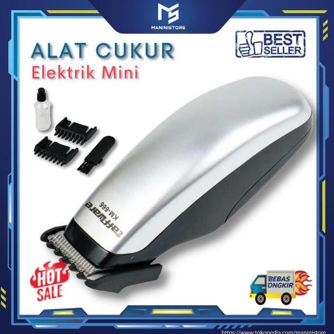 Terlaris Alat Cukur Jenggot Kumis Rambut Elektrik Mini Kecil Murah
