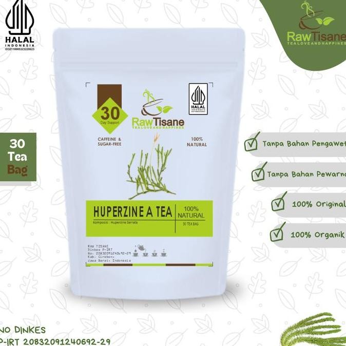 

SALE!!! HUPERZINE A TEA : HUPERZIA SERRATA / CHINESE CLUB MOSS (30 Tea Bag)