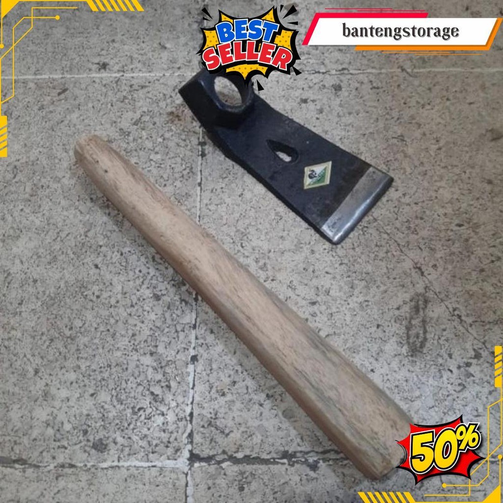 Cangkul Mini Rimbas Petel Kayu Original Produk