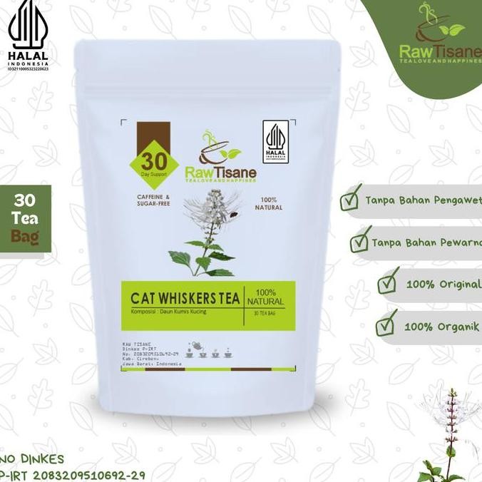 

SALE!!! CAT WHISKERS TEA : TEH DAUN KUMIS KUCING (30 TEA BAG)