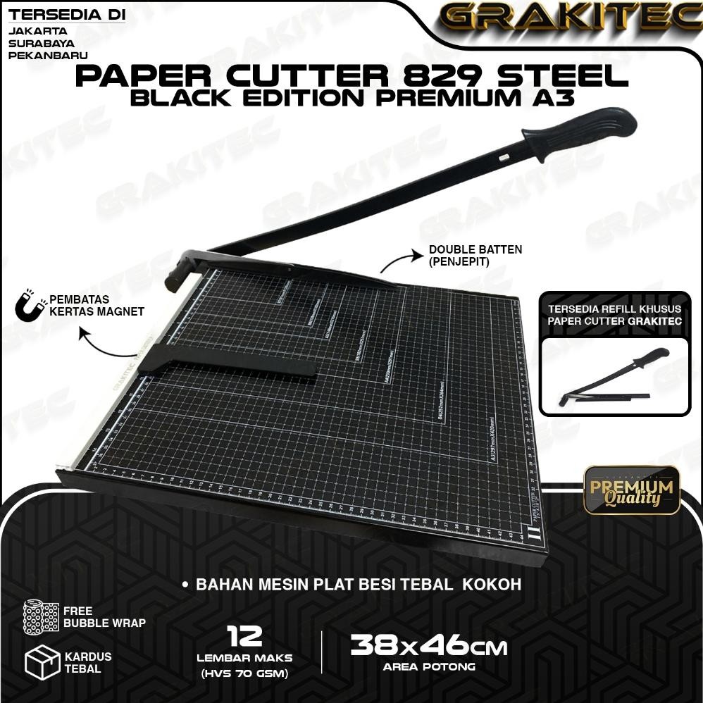 

Sale! Paper Cutter A3 Pemotong Kertas Hvs, Sticker, Pvc Id, Kertas Foto A5 A4 F4 B4