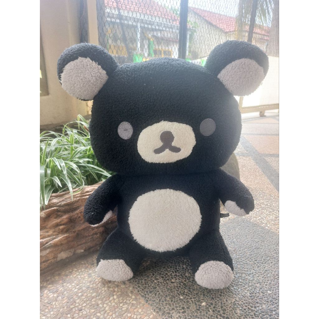 Boneka Rilakkuma Jumbo Hitam Gosong