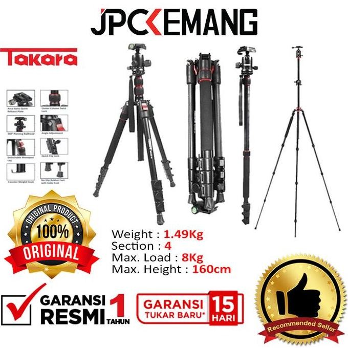 TAKARA ROVER 66 TRIPOD MONOPOD KAMERA TAKARA ROVER 66 GARANSI RESMI