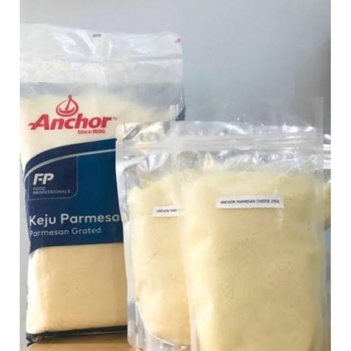 

(Expert) Keju Parmesan Anchor Bubuk Kemasan 200gr Parmesan Anchor Bubuk kemasan 200gr Parmesan Cheese Anchor Original repack Dari 1kg