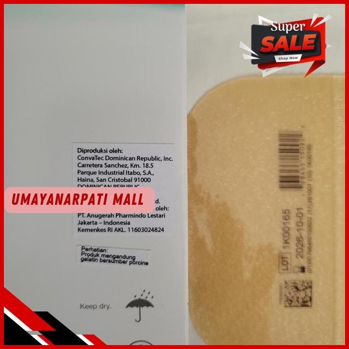 

CONVATEC DUODERM EXTRA THIN 4INX4IN 10CMX10CM BEST SELLER