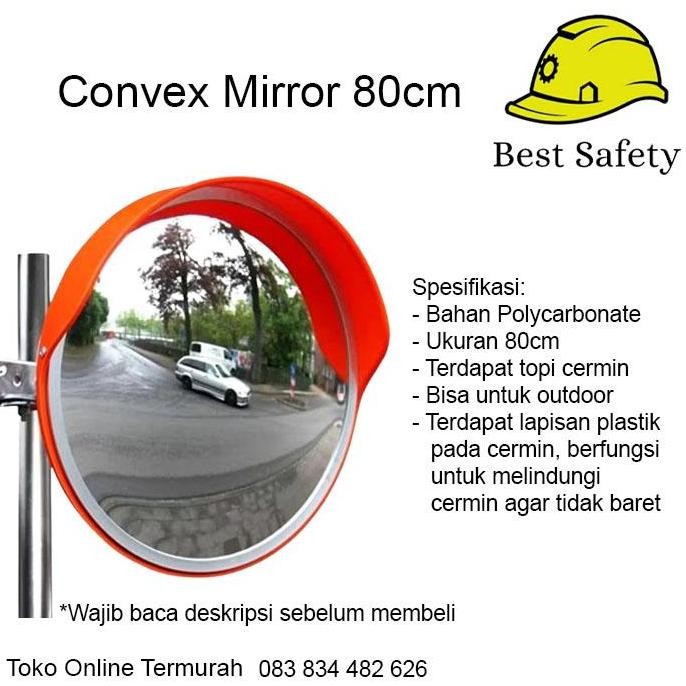 

Terlaris Convex Mirror Outdoor 80Cm Cermin Simpang Jalan | Cermin Cembung