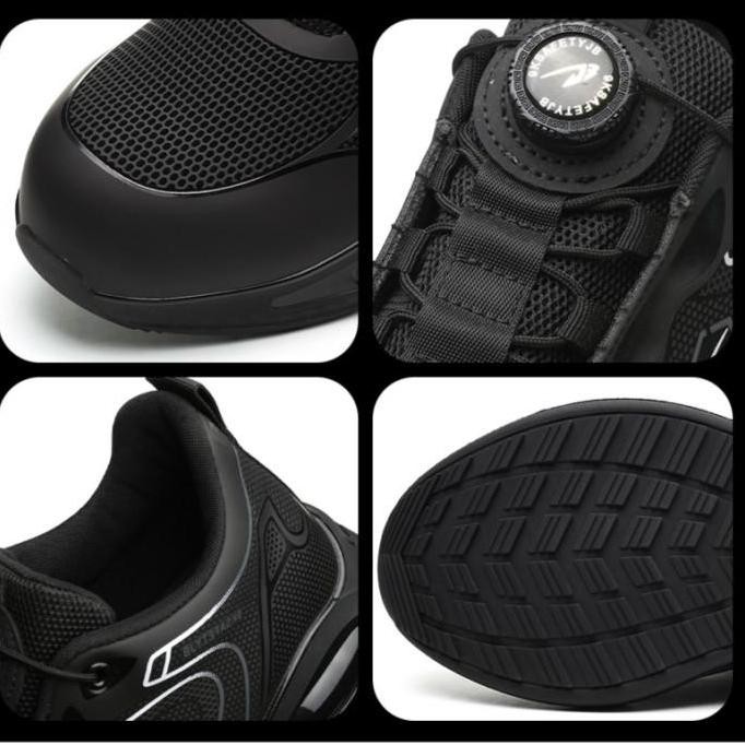 

Terlaris Sepatu Safety Pria Ujung Besi Sporty Original Safety Shoes Import
