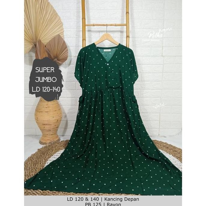 ready stock Daster Kimono Jumbo LD 140 LD 130 LD120 Kimono Super Jumbo Big Size Wanita Busui Bumil K