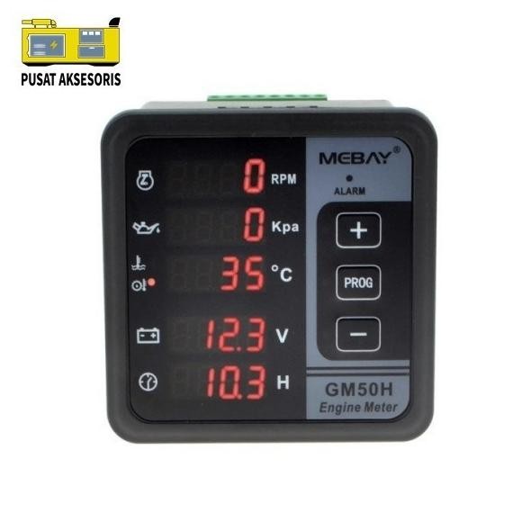 

Terlaris Module Mebay Engine Meter Digital Gm50H Untuk Genset Dan Mesin Pompa Ori