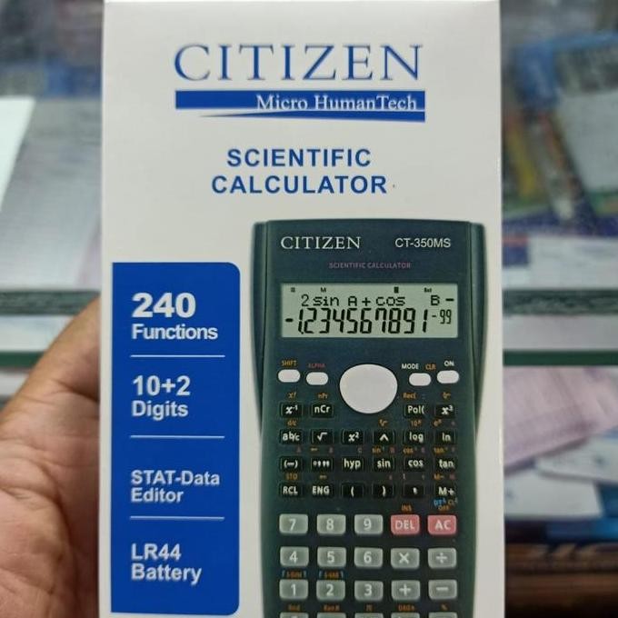 

restock Kalkulator Citizen CT 350MS Scientific / Calculator CT 350MS