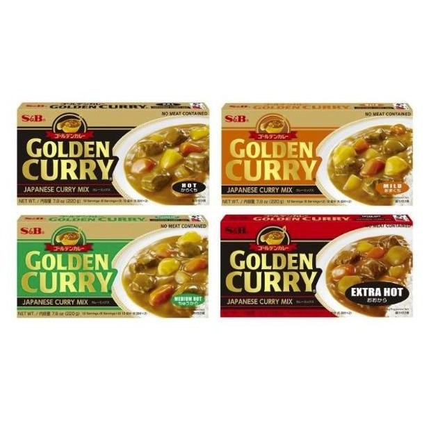 

TERLARIS S&B JAPANESE GOLDEN CURRY 220GR - Kari Jepang Golden Curry Mix ready