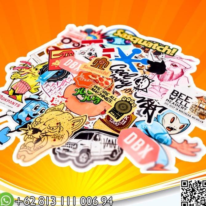 

ready !!! CSD Sticker Vinyl Print Inkjet A4 Waterproof Stiker Anti Air Repack 20
