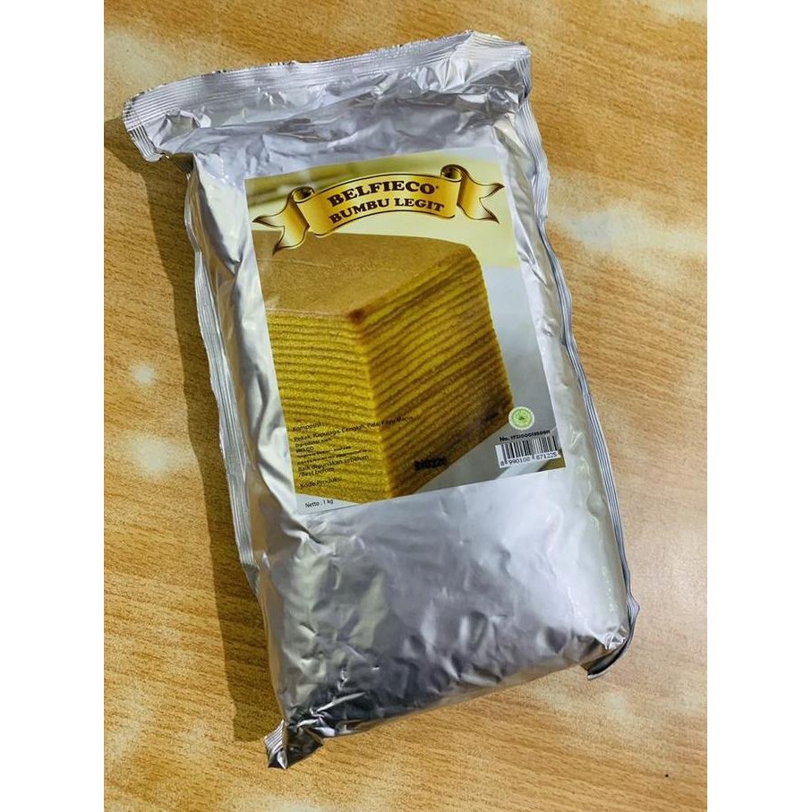 

TERLARIS Belfieco Bumbu kue Lapis 50 gr spekoek spekuk bumbu lapis ready