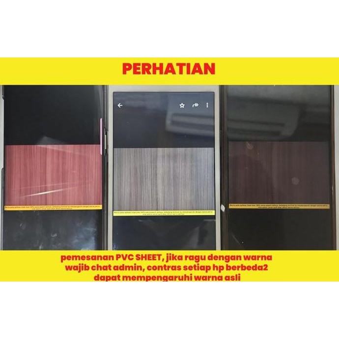 baru BIGSALE PROMO  DEKOSIT DECOSHEET TAKOSIT PVCSheet WINSTON Serat Kayu