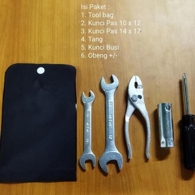 Paket Kunci Sepeda Motor Honda/Toolkit Sepeda Motor Honda