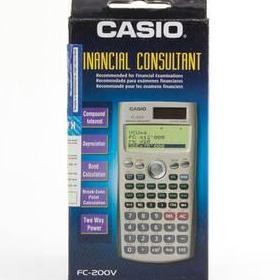 

restock Casio FC-200 Financial Kalkulator
