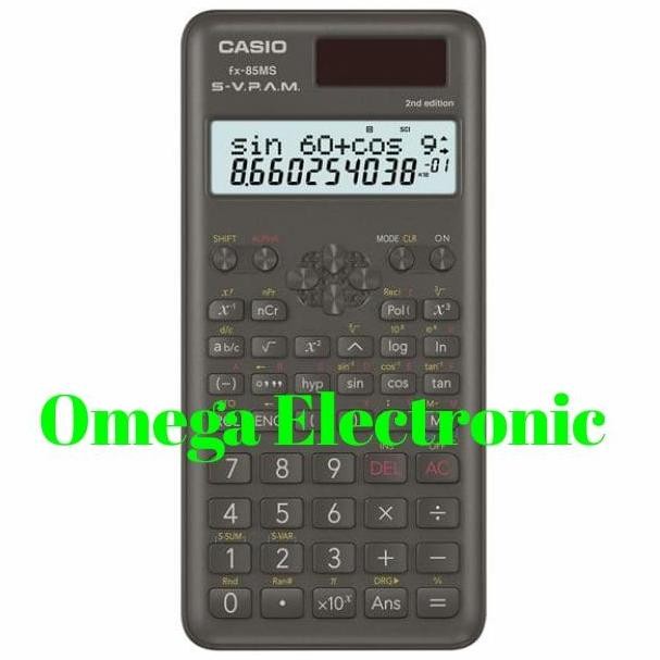 

restock Casio FX-85MS - Scientific Kalkulator Ilmiah Calculator FX 85 MS