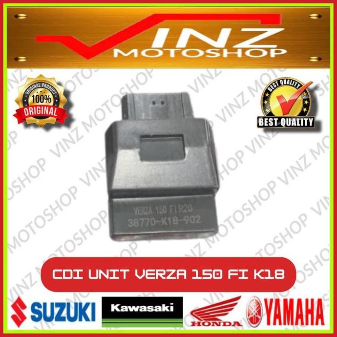 CDI ECU ECCU ECM COMP UNIT MOTOR HONDA VERZA 150 FI F1 NEW K18