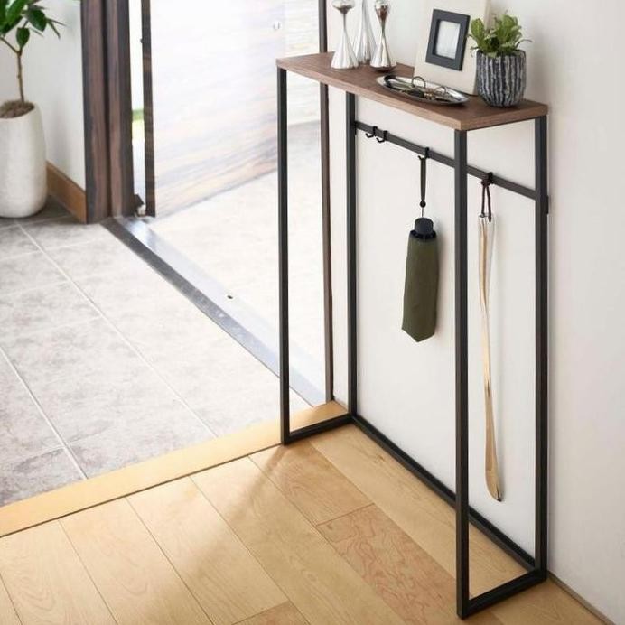

Terlaris Trinklie Slim Console Table - Entry Way Table For Small. Space Besi Furniture Meja