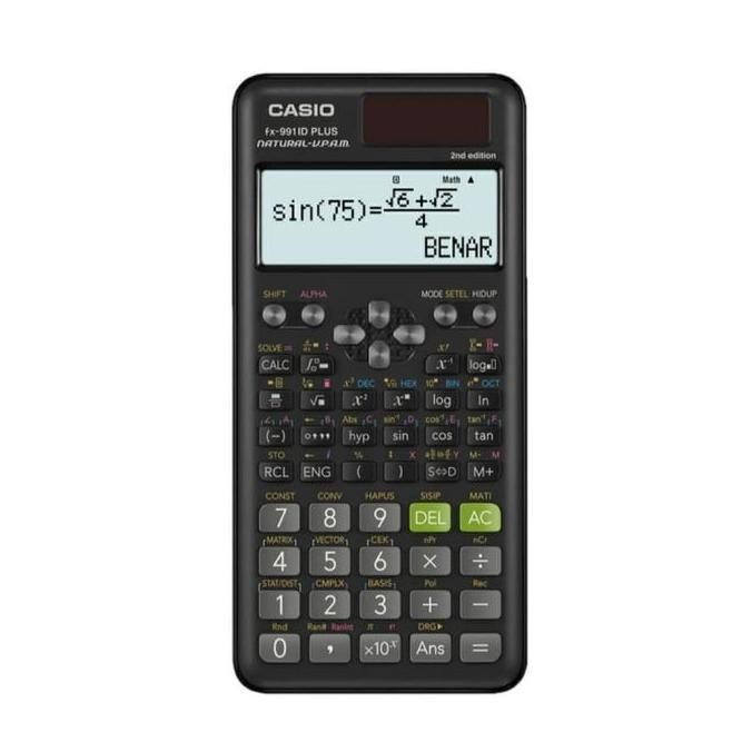 

restock CASIO FX991ID PLUS KALKULATOR ILMIAH/SEKOLAH - SCIENTIFIC CALCULATOR