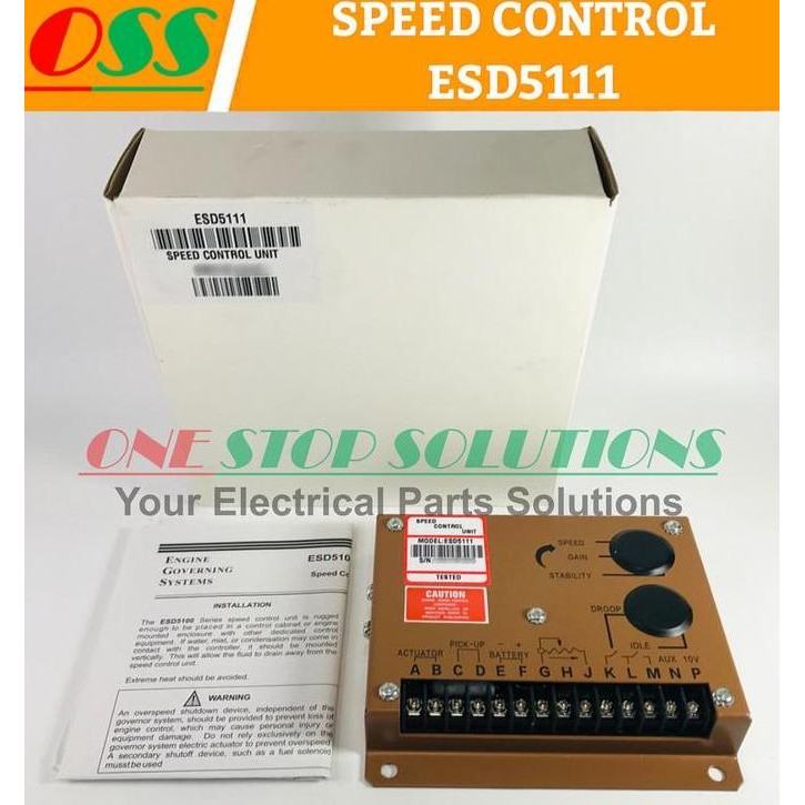 

Terlaris Esd5111 Speed Control Genset