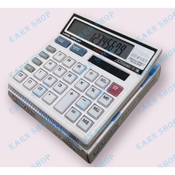 

restock Kalkulator Citizen CT-512T kalkulator 12 digit Kalkulator Dagang