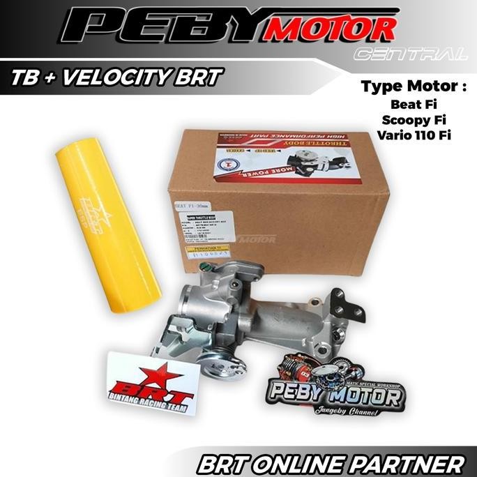 Throttle Body TB BRT Beat Fi Esp Scoopy Fi Esp Beat Street Vario 110