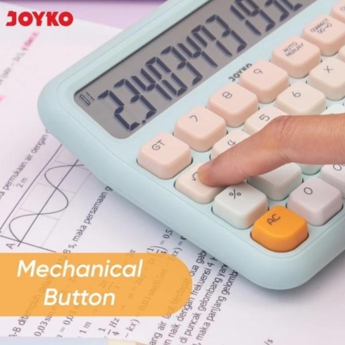 

restock Kalkulator Rainbow JOYKO CC 63ACO - Calculator Pastel Tombol Fancy