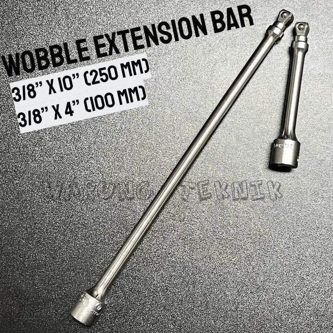 ACTION 3/8" DR WOBBLE SOCKET EXTENSION BAR - SAMBUNGAN SOK DRIVE 3/8" KEPALA WOBBLE