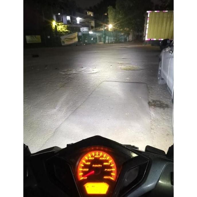 Lampu Depan Led Luminos Z3 LED 3 Warna Universal Motor Bebek & Matic